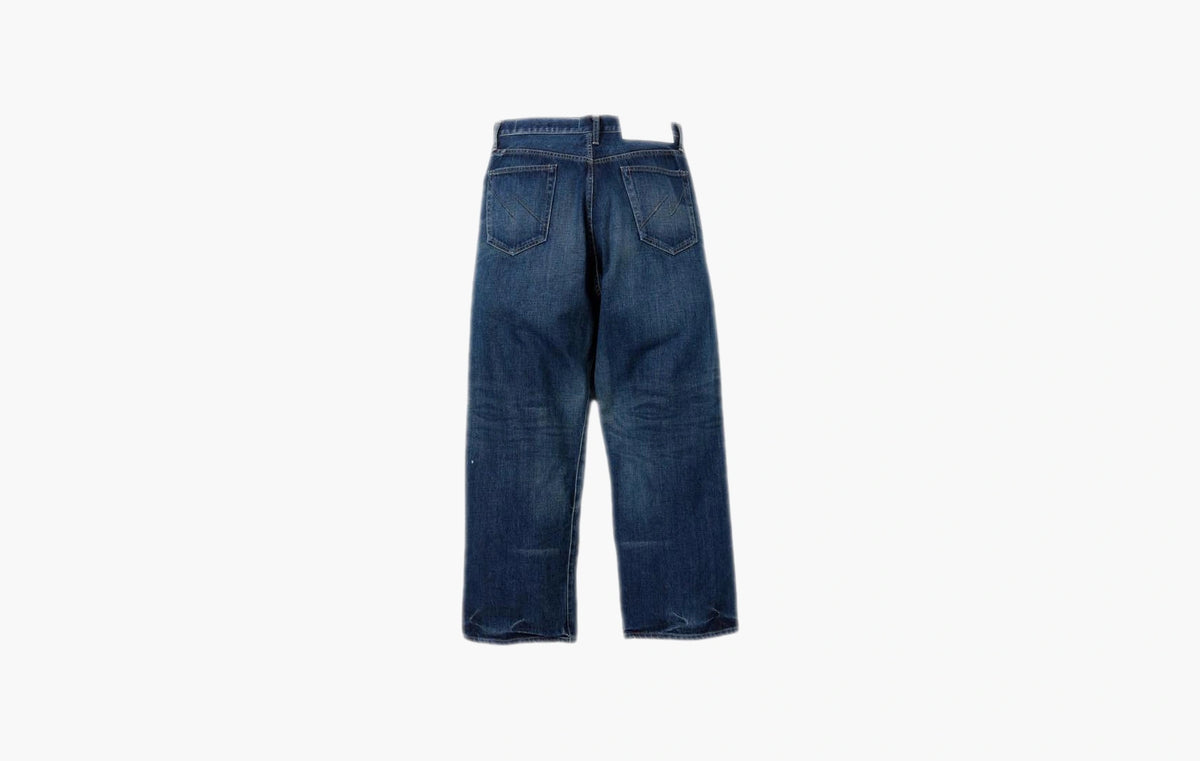 Washed Denim Dp Wide Pants "Indigo"