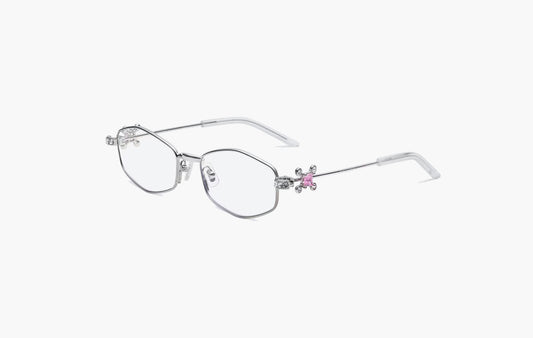 Gleam 02 Sunglasses "Silver/Clear"
