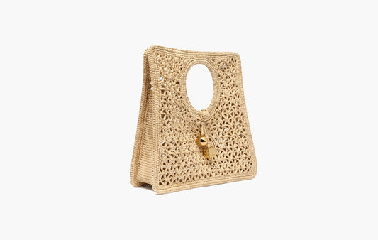 The Spiaggia Small Square Bag "Natural"