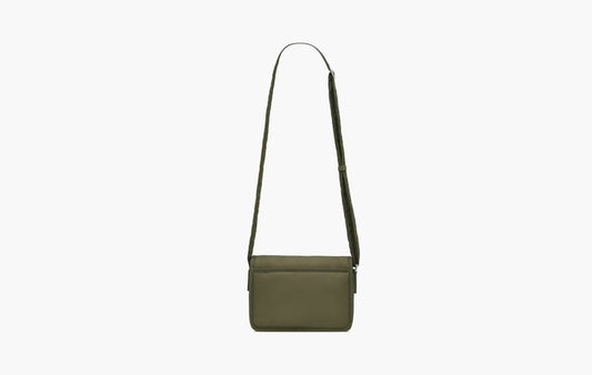 Niki Small Messenger In Nylon "Deep Military"