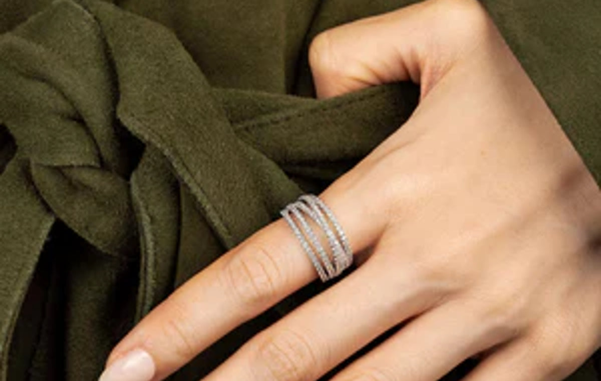 Cruisette Five-Hoop Ring Sterling Silver