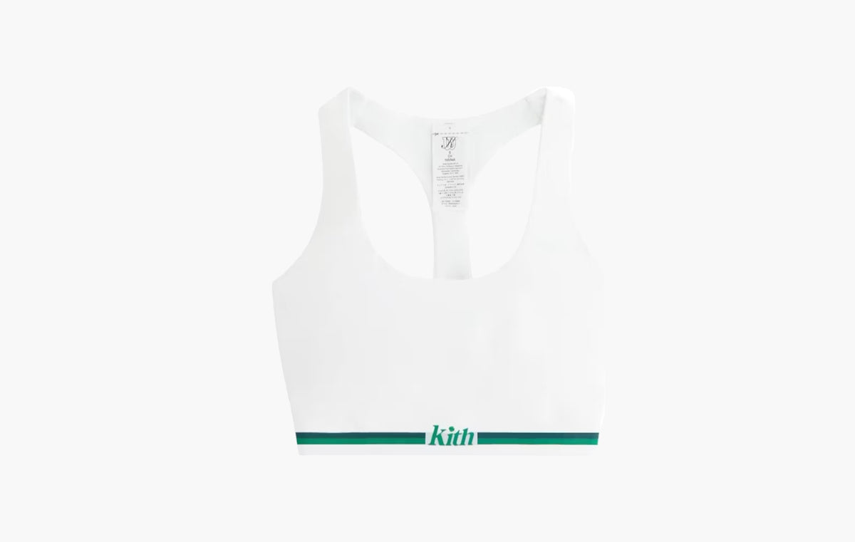 Women's Doubles Racerback Bra "White"