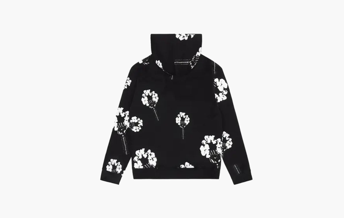 Hardies Tears Fist Wreath Hoodie Black