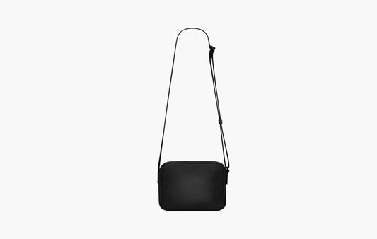 Niki Camera Bag In Smooth Leather "Black"