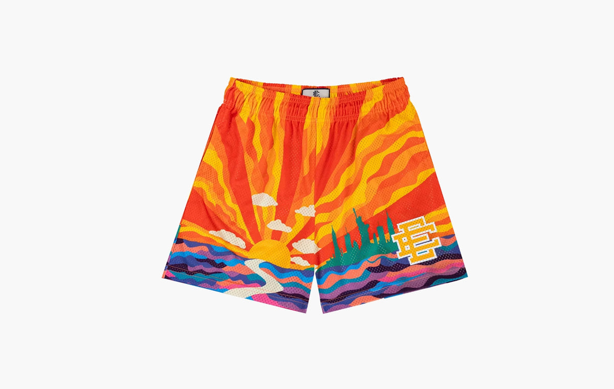 EE Basic Short "NYC Sunset Yellow EE"