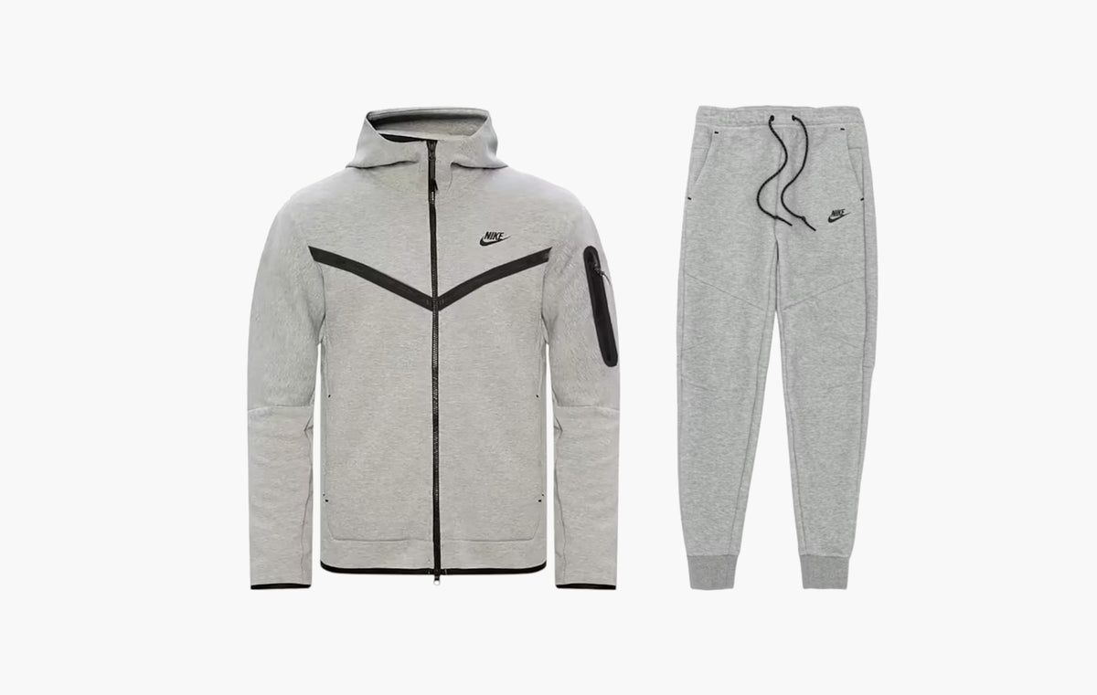 Sportswear Tech Fleece Hoodie & Joggers Set (FW24) "Dark Grey Heather/Black"