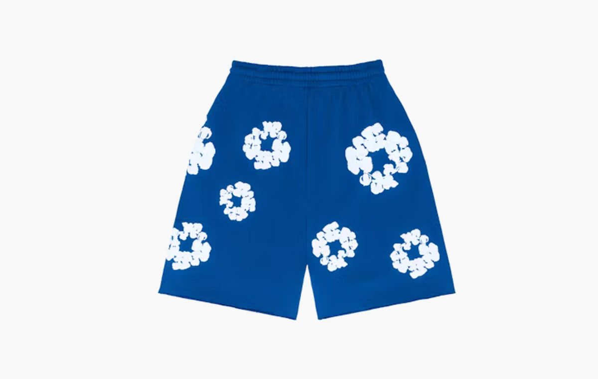 The Cotton Wreath Shorts "Royal Blue"