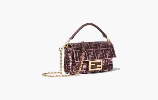 Baguette Mini "Pink/Burgundy"