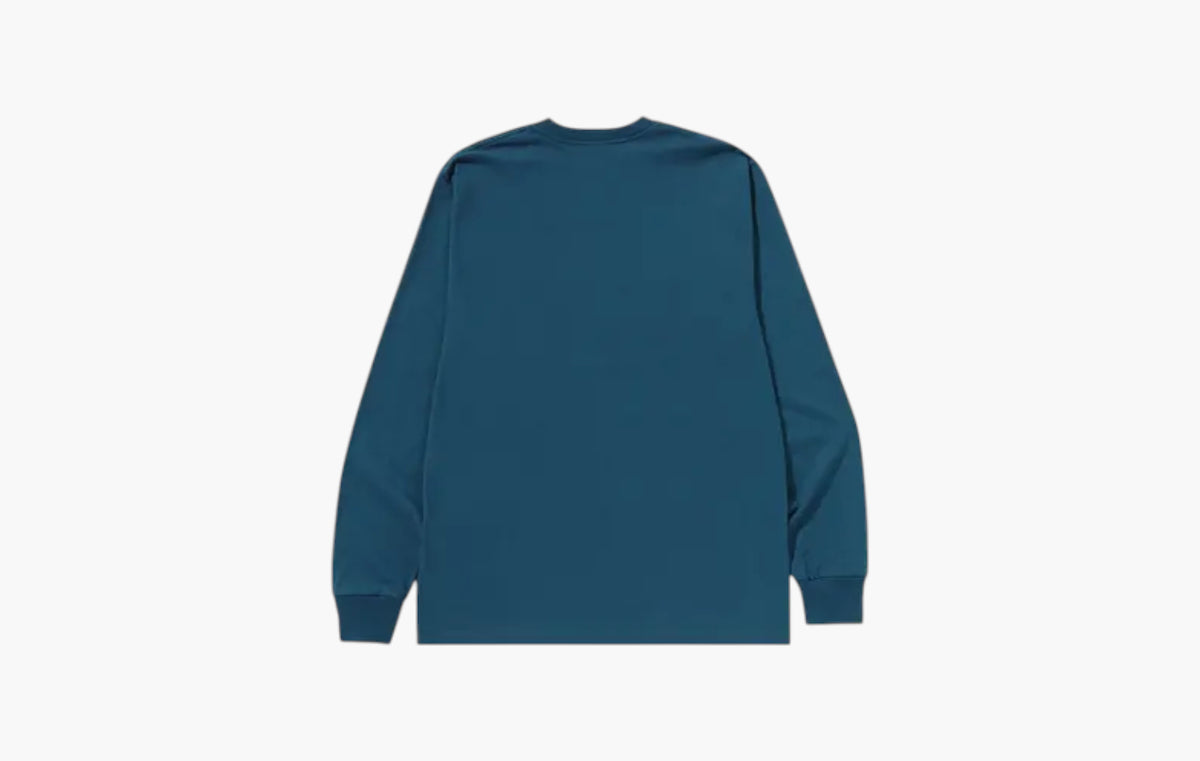 BAPE College Long-Sleeve Tee "Navy"