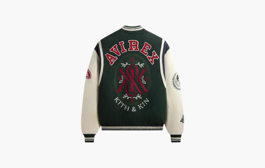 For Avirex Porter Varsity Knit Bomber "Stadium"