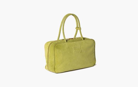 Suede Beau Bag "Ivy Green"