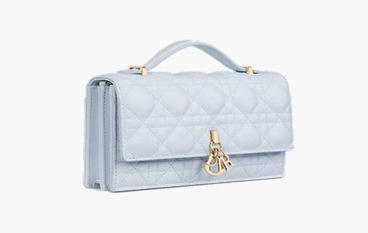 My Dior Mini Bag "Shirt Blue Cannage Lambskin"