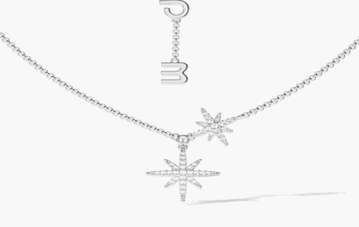 Meteorites Double Adjustable Necklace