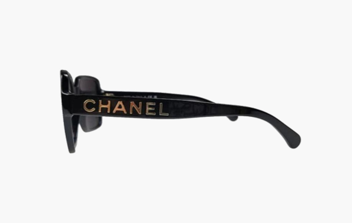 Large Square Sunglasses "Black"