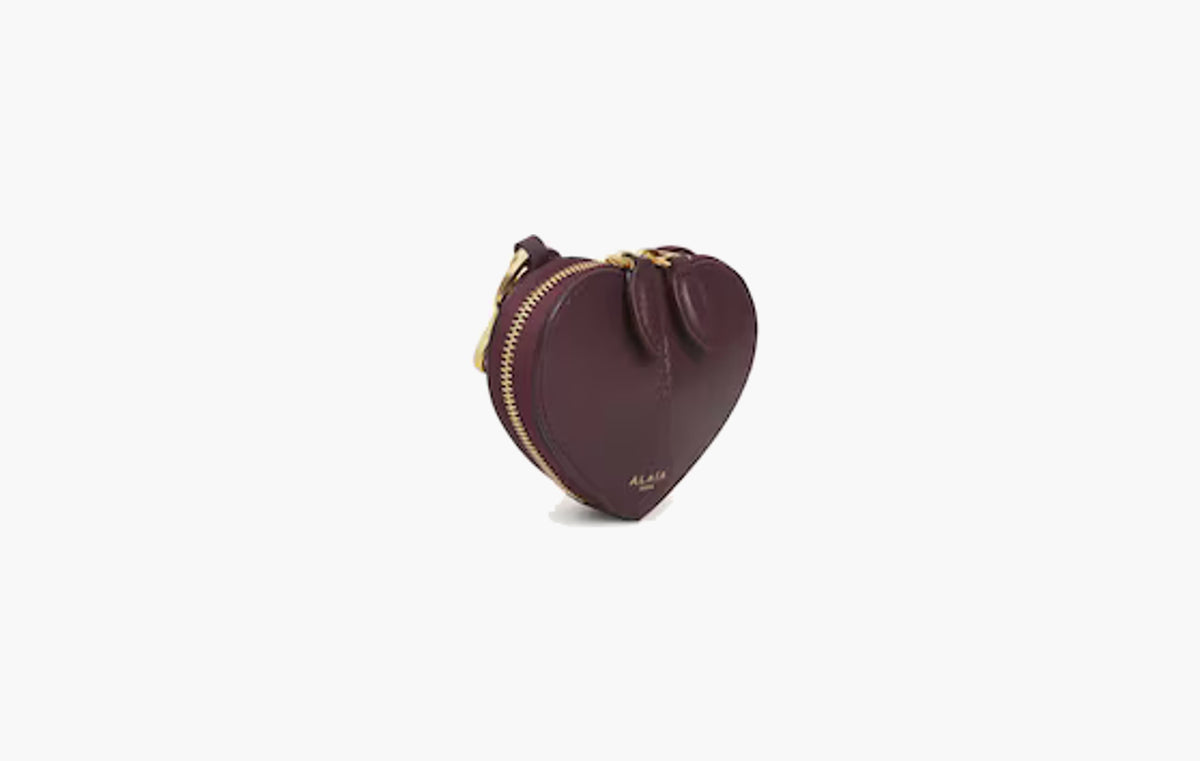 Le Coeur Goatskin Wallet "Garnet Red"