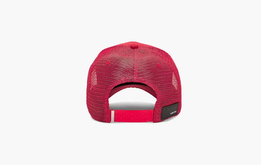 Varsity Logo Trucker Cap "Red"