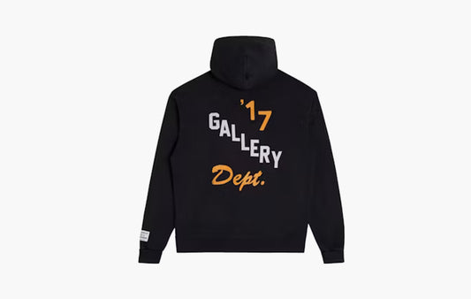 Boxing Merch Zip Hoodie "Vintage Black"
