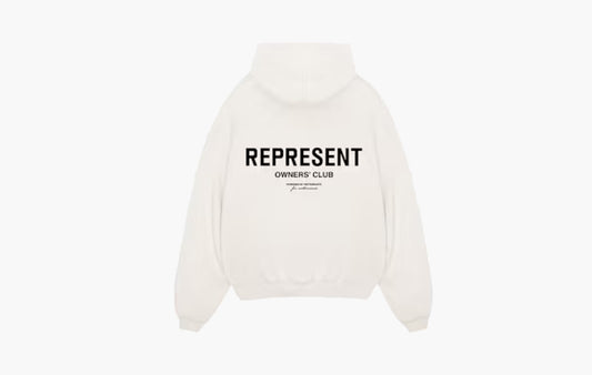 Owner's Club Hoodie "Flat White/Black"