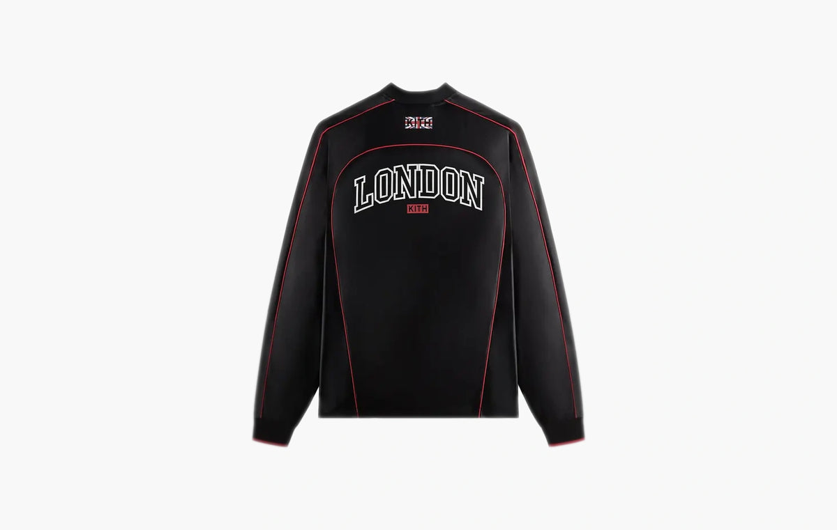 London Long Sleeve Agu Soccer Jersey "Black"