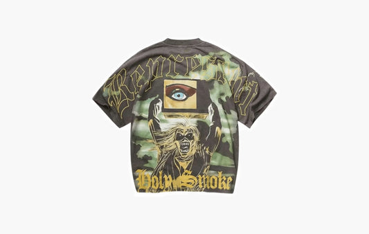 Iron Maiden Holy Smoke T-shirt "Sunfade Grey"