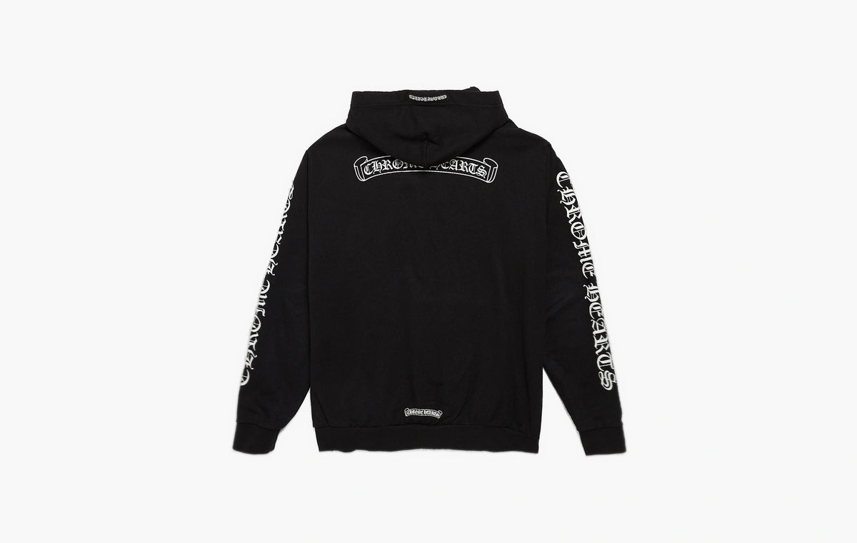 Scroll Logo Hoodie "Black"