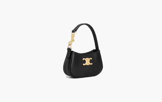 Micro Tilly In Shiny Calfskin "Black"