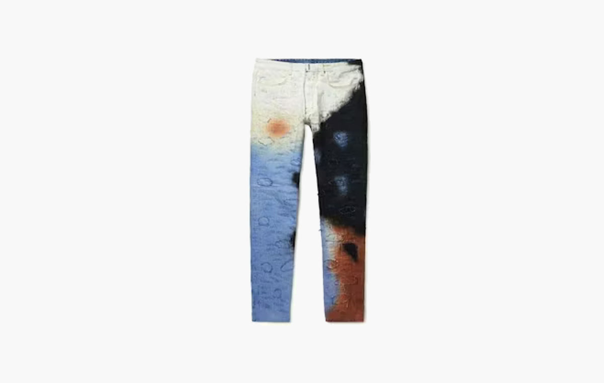 Distressed Jeans "Multicolor"