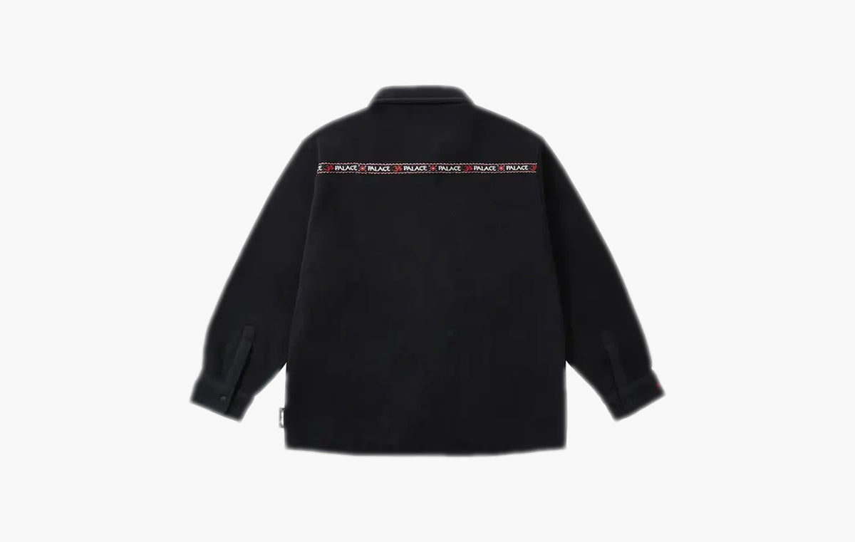 Polartec Om Fleece Overshirt "Black"
