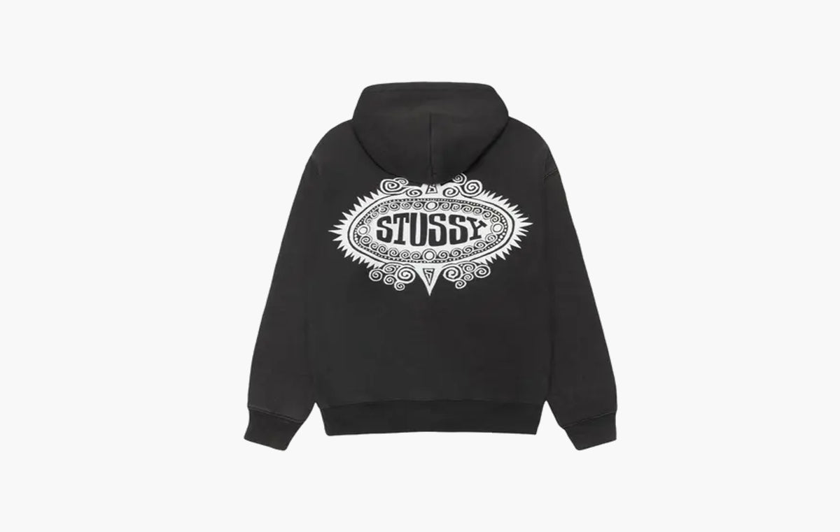 Mantra Zip Hoodie "Black"