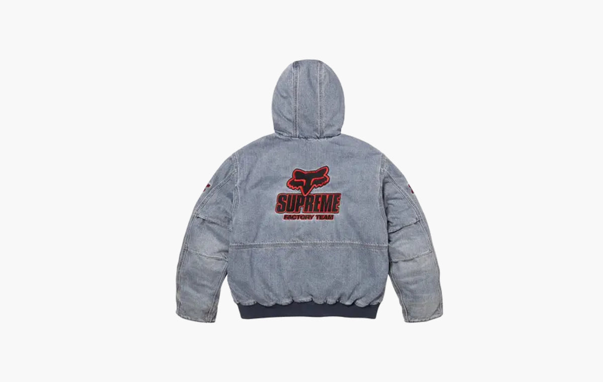 Hooded Work Jacket "Denim"
