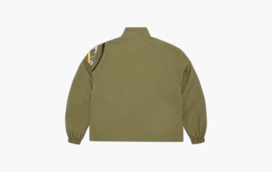 Bias Panel Shuku Jacket "Olive"