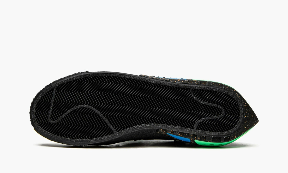 Blazer Low Off-White Black Electro Green - DH7863 001