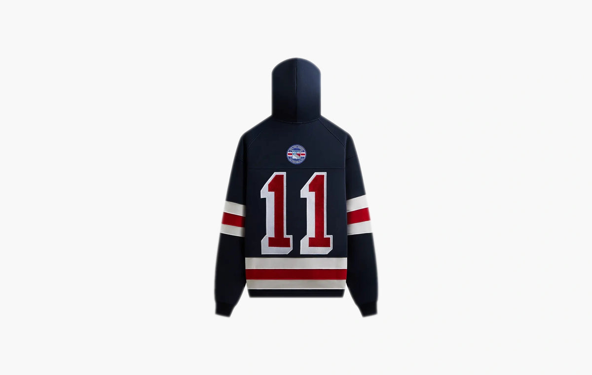 For The New York Rangers Retro Delk Hoodie "Nocturnal"