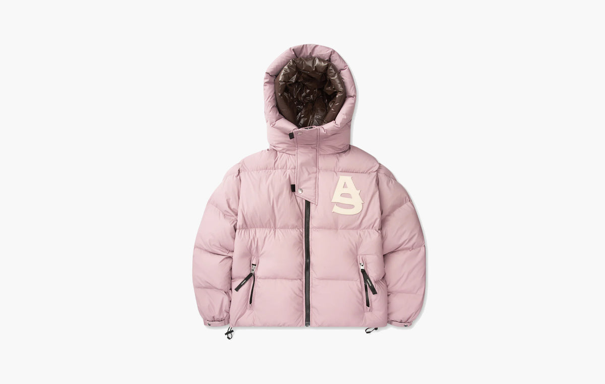 Kudu Cozy 2-in-1 Double Hood Puffer Jacket 2.0 "Smoky Pink/Brown"