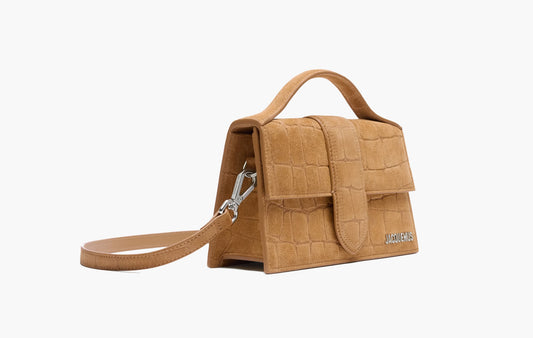 The Large Bambino Crossbody Flap Bag "Camel"