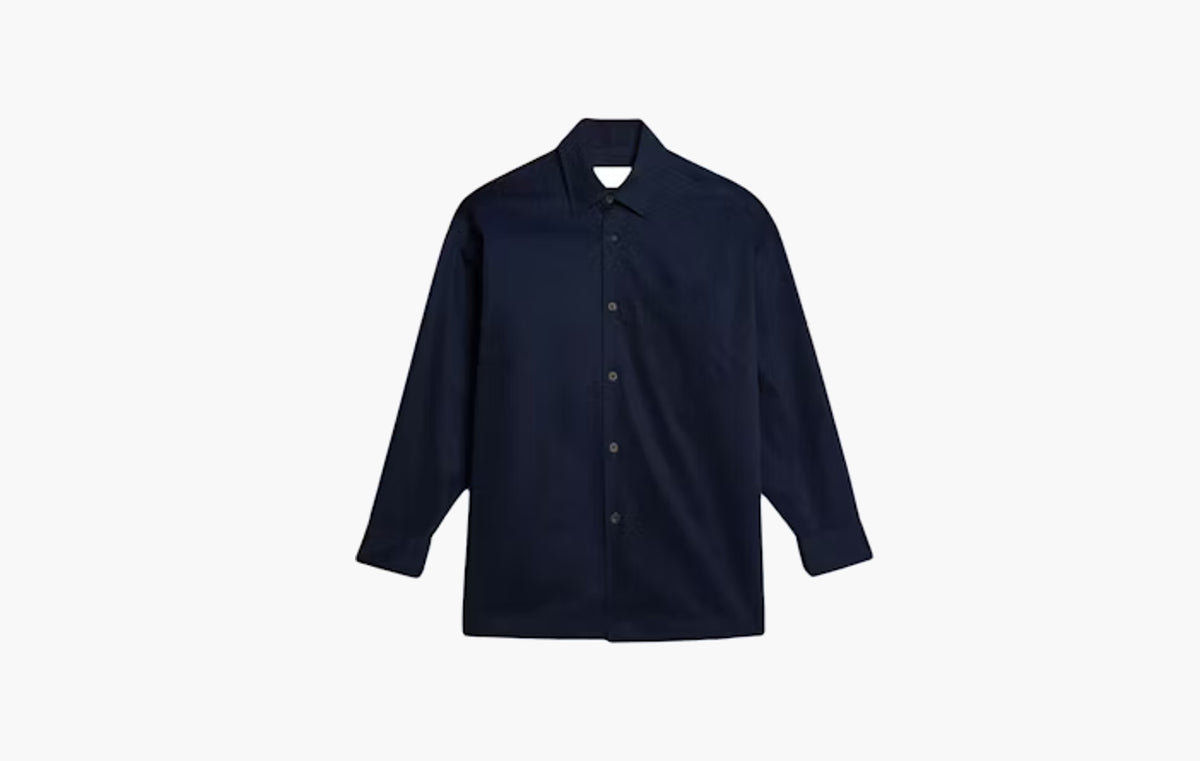 Back Logo Shirt "Navy"