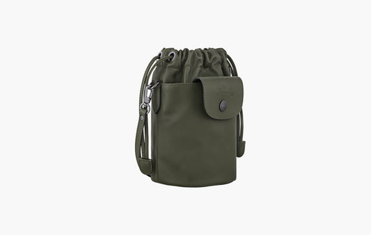 Le Pliage Xtra XS Bucket Bag Leather "Fir"