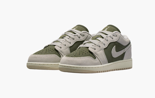 Jordan 1 Low SE GS "Medium Olive Sail"