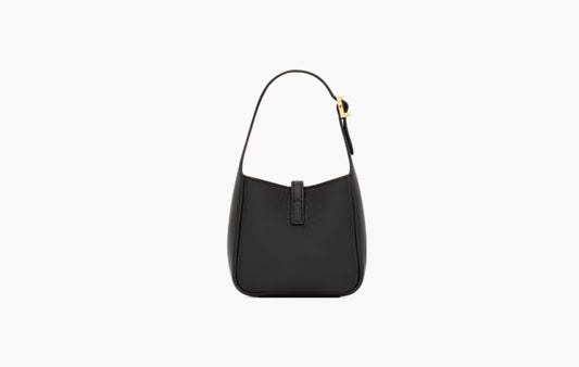 Le 5 A 7 Supple Micro In Grained Leather "Black"