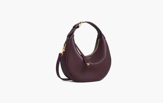 Teen Celine Lulu In Grained Calfskin "Deep Burgundy"