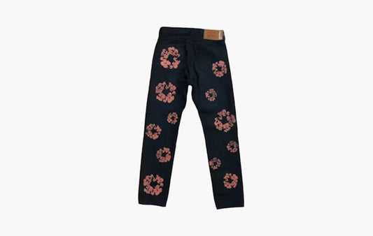 Denim Tears x Levi's Cotton Wreath Jeans "Black/Red Clay"