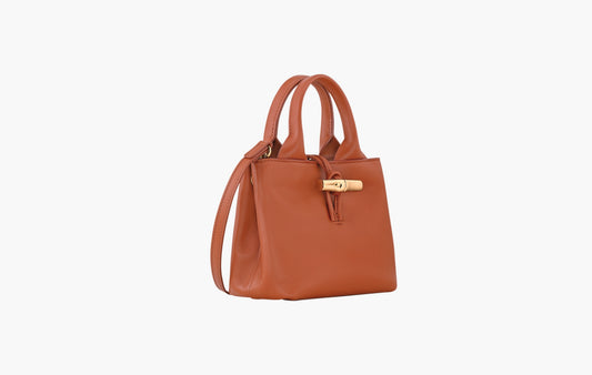 Le Roseau XS Handbag Leather "Bark"