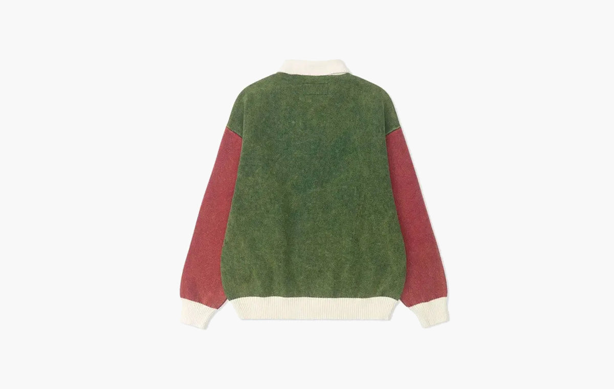 Lathrop Knitted Polo "Green"