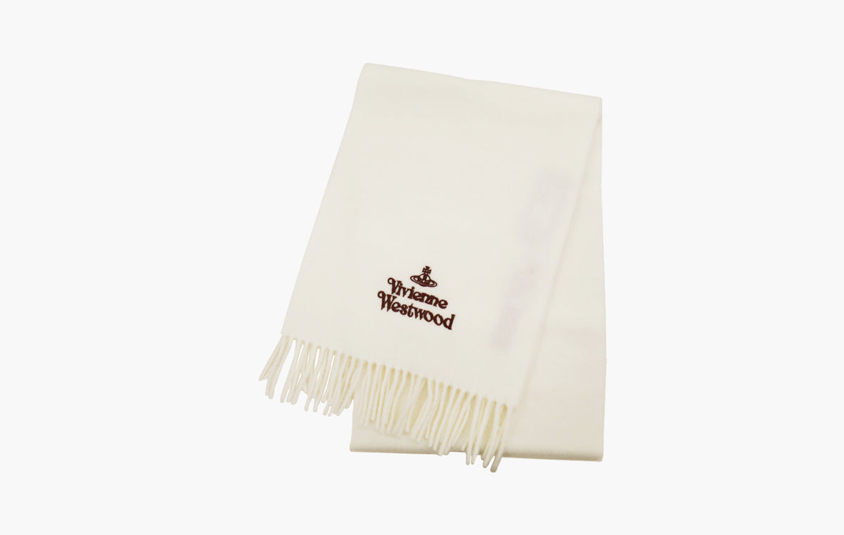 Logo Scarf "White"