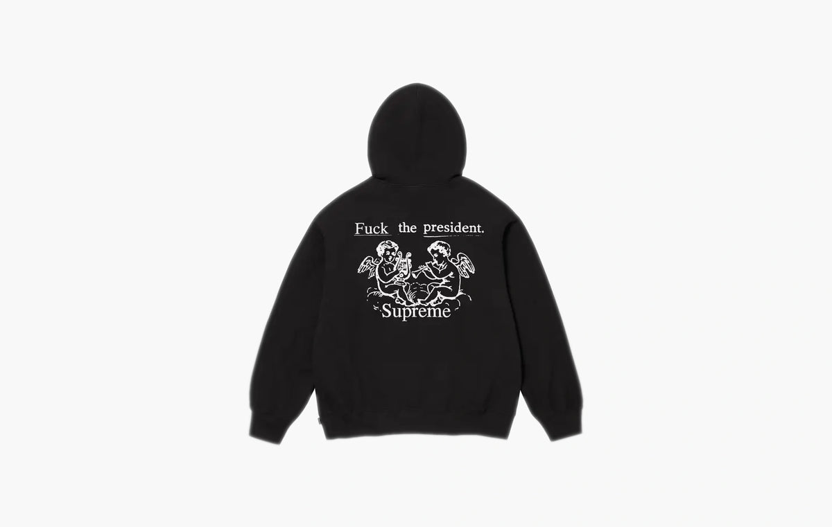 President Hooded Sweatshirt "Black"