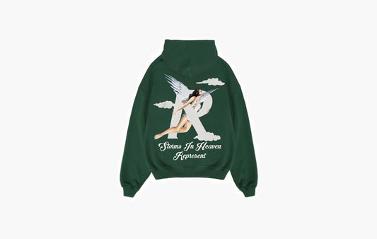 Storms In Heaven Hoodie "Racing Green"