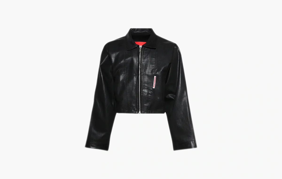 Rose Trucker Jacket "Black"
