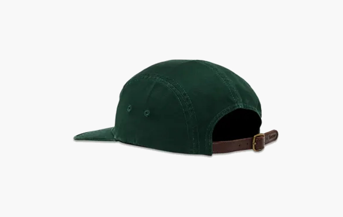 Washed Chino Twill Camp Cap "Pine"