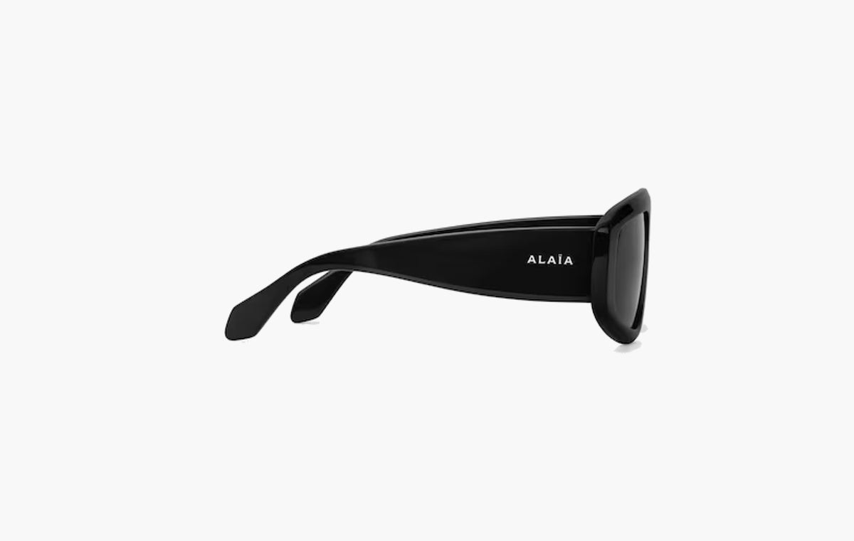 Aviator-Style Sunglasses "Black"