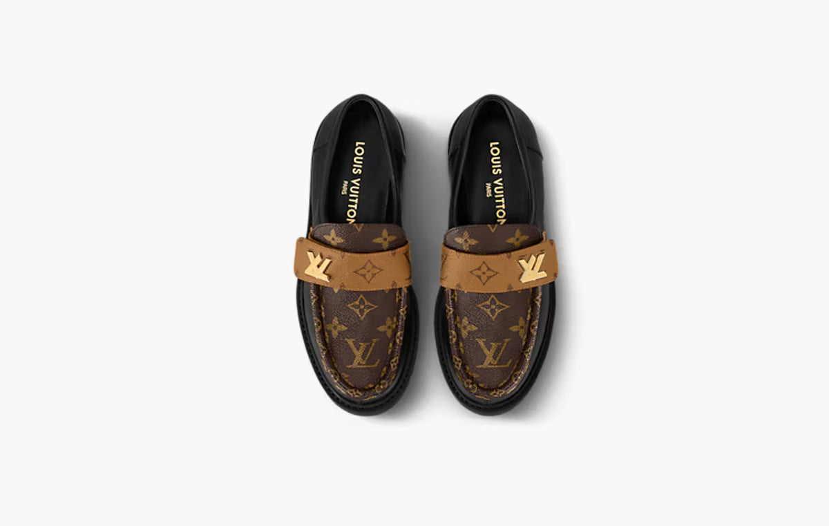 Academy Flat Loafer "Monogram Canvas Black"